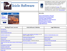 Tablet Screenshot of iciclesoftware.com